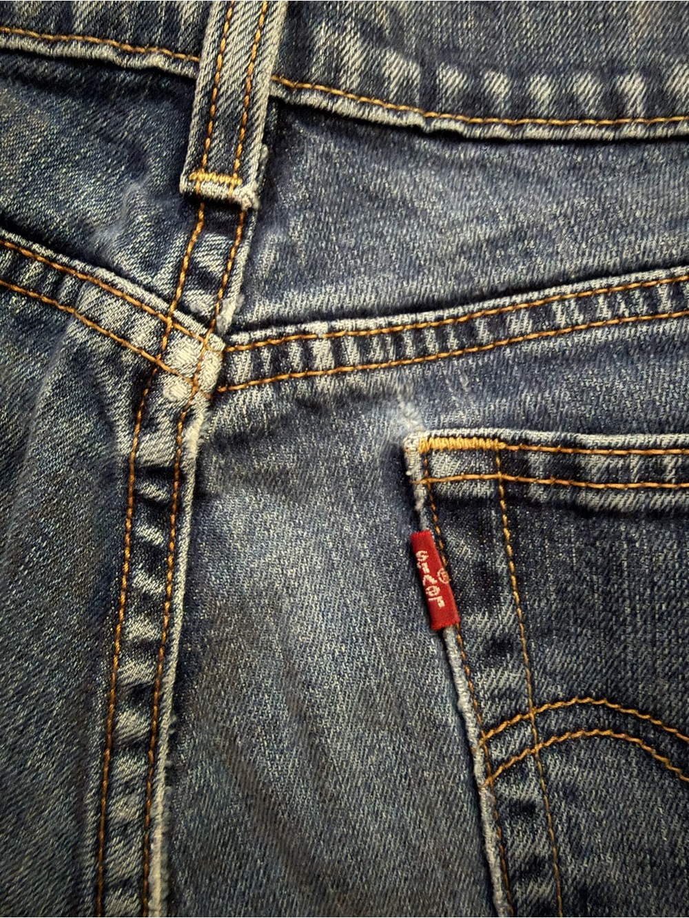 Levi's 505 Straight-Leg Women's Jeans in Denim Blue - Picture 5 of 7